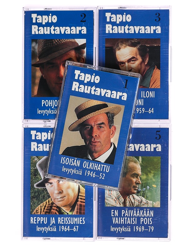Tapio Rautavaara - En päivääkään vaihtaisi pois - 5 x kasetti - Musiikki ja elokuvat - 10105428047 - 1