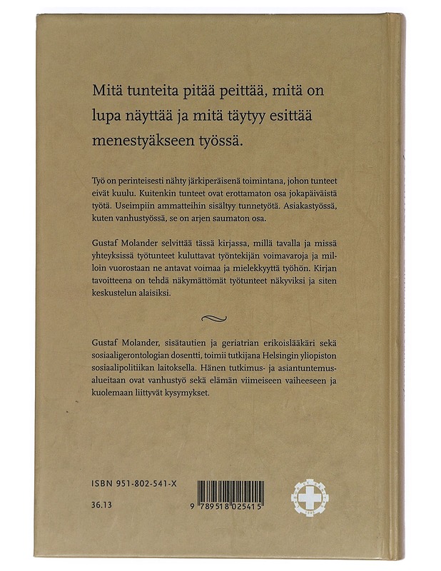 Työtunteet : esimerkkinä vanhustyö - Gustaf Molander - Tietokirjat ja oppaat - 10105428083 - 1