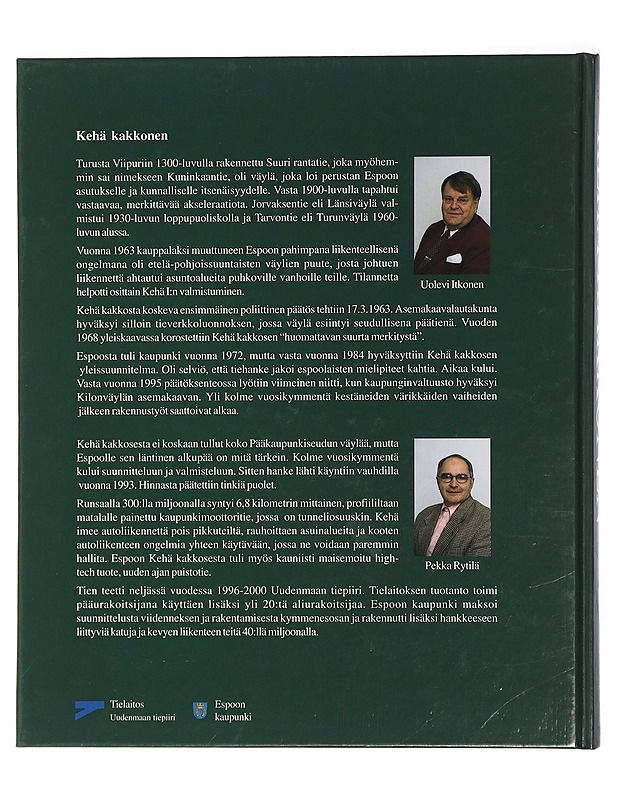 Kehä kakkonen - Uolevi Itkonen, Pekka Rytilä - Historiakirjat - 10105428094 - 1