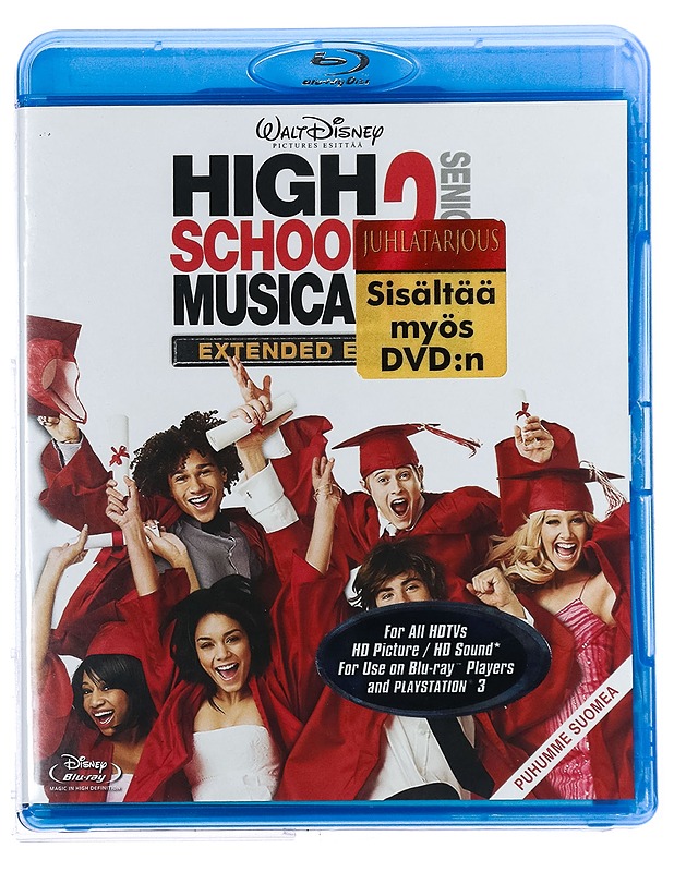 High School Musical 3: Senior Year - Blu-Ray + DVD - Blu-ray-levyt - 10105428100 - 0