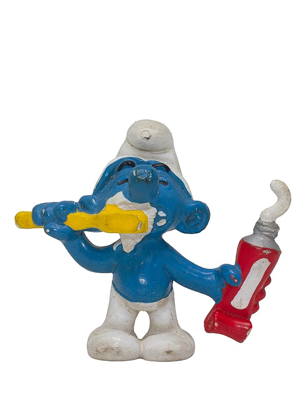 SCHLEICH Hampaidenpesu-Smurffi hahmo - Lasten lelut - 10105428126 - 0