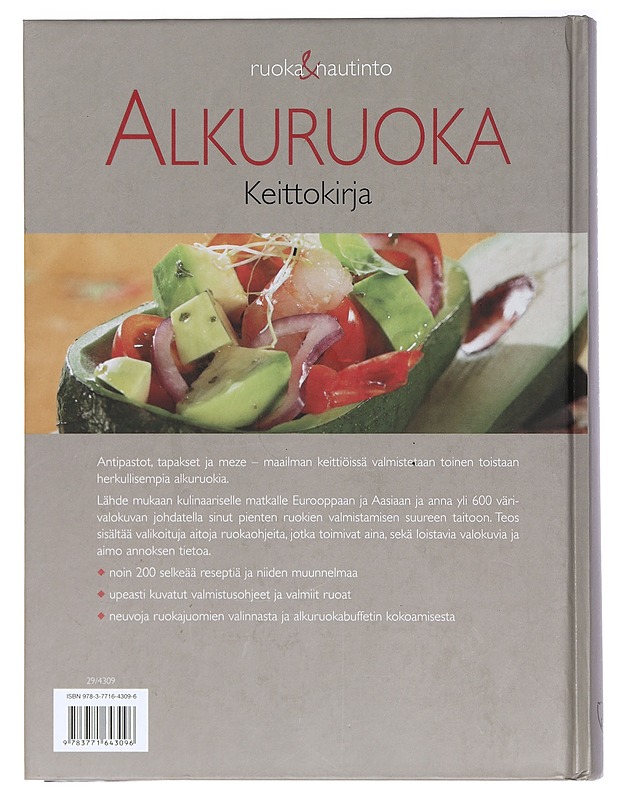 Alkuruoka : keittokirja - Oja, Anna - Ruokakirjat - 10105428195 - 1