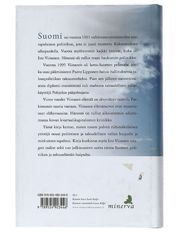 Iiro Viinanen : henkilökuva - Risto Uimonen - Elämäkerrat ja muistelmat - 10105428199 - 1
