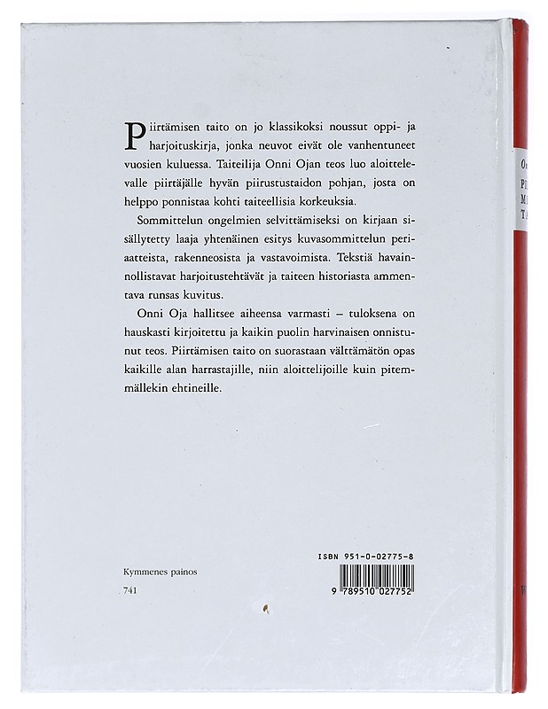 Piirtämisen taito - Onni Oja - Tietokirjat ja oppaat - 10105428198 - 1