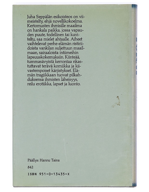 Torni : novelleja - Juha Seppälä - Romaanit ja novellit - 10105428203 - 1