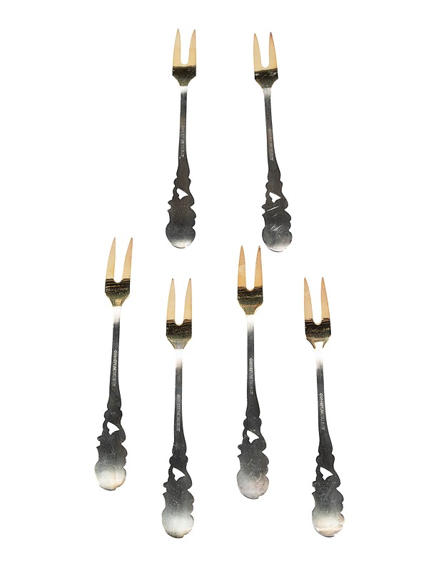 HOPEAKESKUS leikkelehaarukka, 6 kpl - Muut astiat - 10105428212 - 1