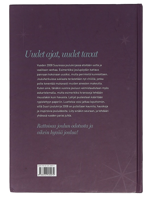 Suuri joulukirja : parhaat jouluideat 2008 - Kaarvig, Birgit - Joulukirjat - 10105428220 - 1