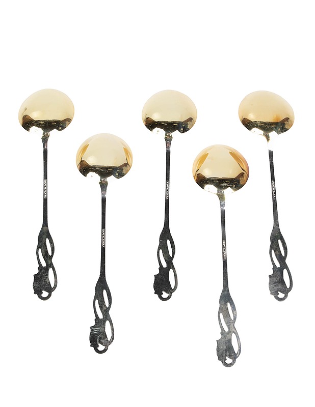 KULTAKESKUS sokeri/hillolusikka, 5 kpl - Muut astiat - 10105428228 - 1