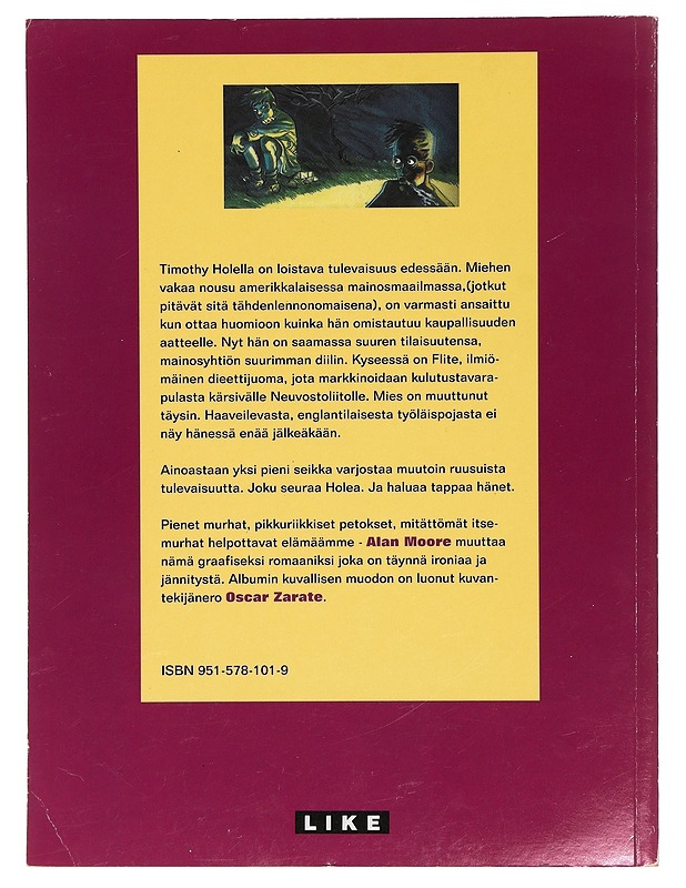 Hiljainen kuolema - Moore, Alan - Sarjakuvat - 10105428234 - 1