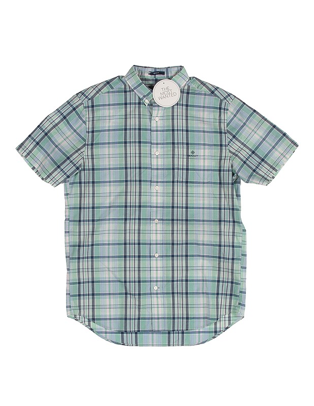 GANT lyhythihainen kauluspaita, M, 39/40 - Miesten paidat - 10105428246 - 0