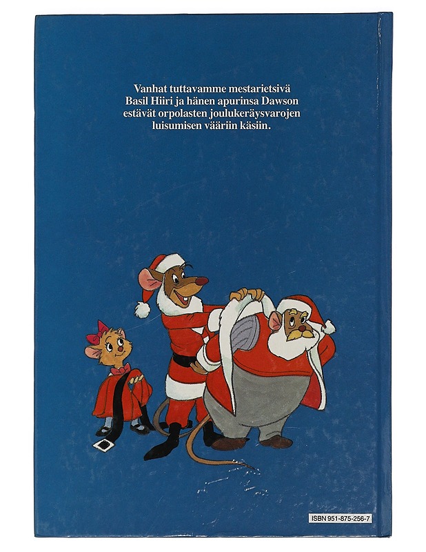 Mestarietsivä Basil Hiiri pelastaa joulun - Sari-Anne Ahvonen - Lastenkirjat - 10105428259 - 1