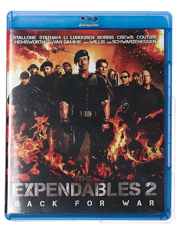 The Expendables 2 - Blu-Ray - Blu-ray-levyt - 10105428284 - 0