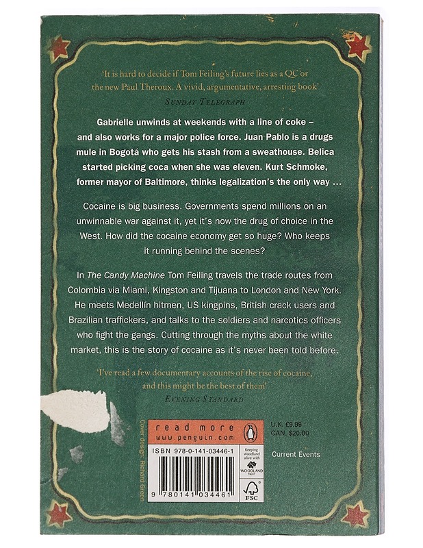 The candy machine : how cocaine took over the world - Tom Feiling - Elämäkerrat ja muistelmat - 10105428306 - 1