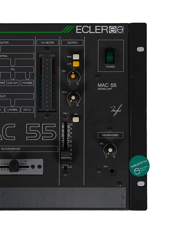 ECLER Mac 55 mikseri - Audio - 10105428307 - 2