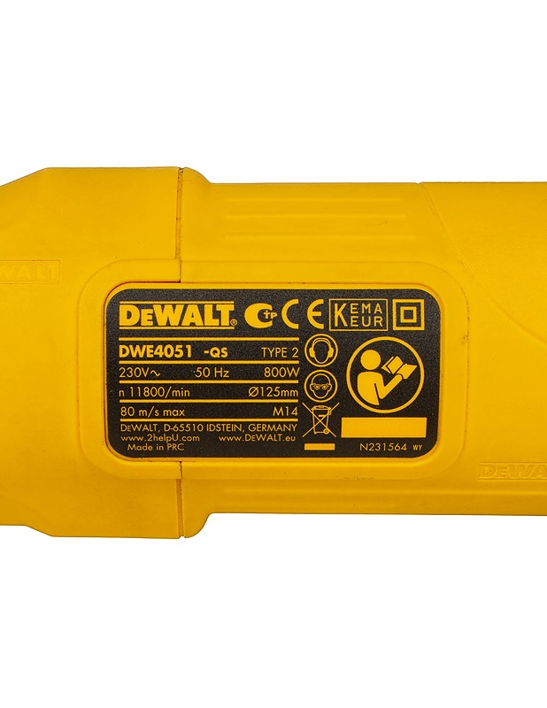 DEWALT DWE4051 kulmahiomakone - Rakennustarvikkeet - 10105428356 - 1