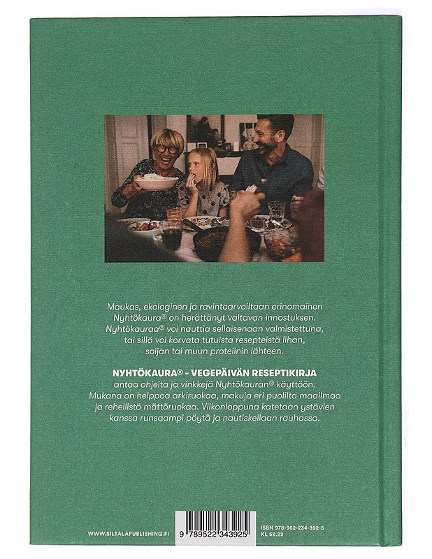 Nyhtökaura : vegepäivän reseptikirja - Itkonen, Maija - Ruokakirjat - 10105428369 - 1