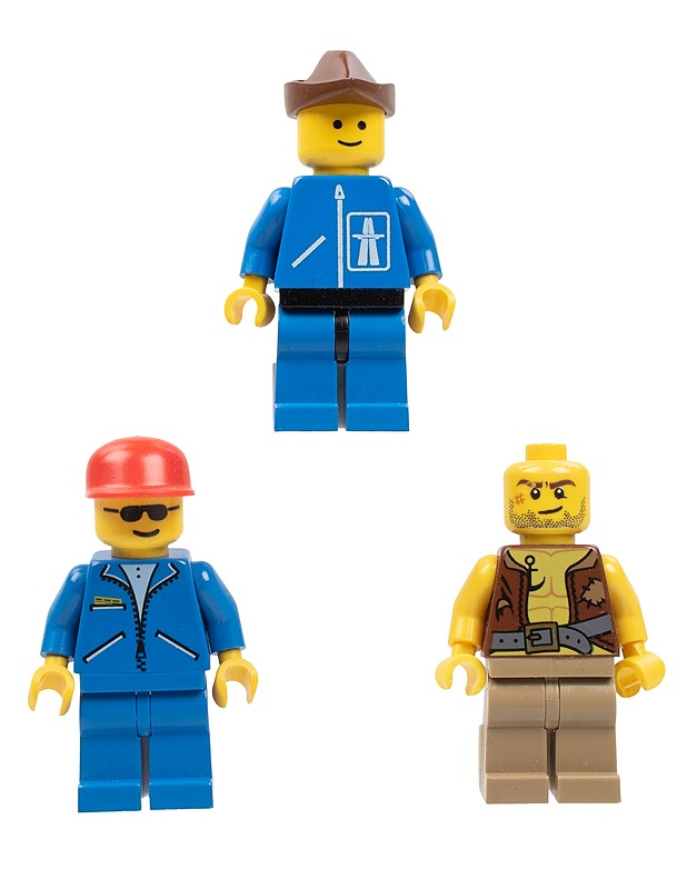 LEGO minifiguuri, 3 kpl - Lasten lelut - 10105428404 - 0