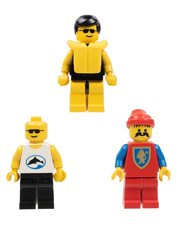 LEGO minifiguuri, 3 kpl - Lasten lelut - 10105428411 - 0