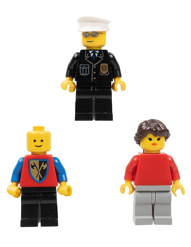 LEGO minifiguuri, 3 kpl - Lasten lelut - 10105428417 - 0