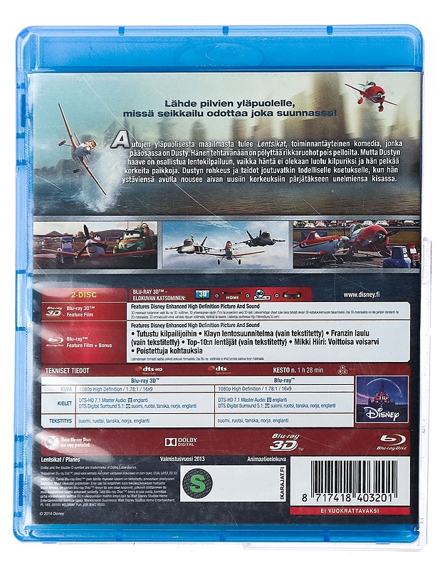 Lentsikat - Blu-ray - Blu-ray-levyt - 10105428425 - 1