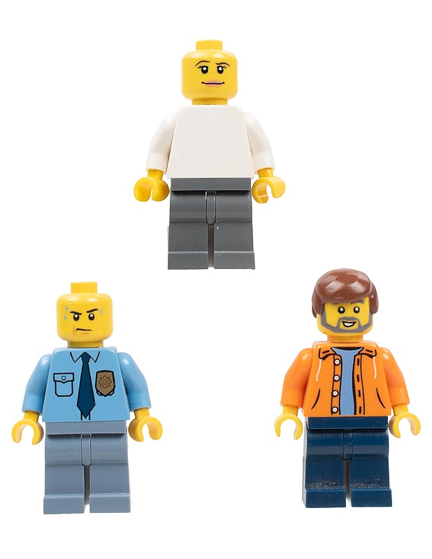 LEGO minifiguuri, 3 kpl - Lasten lelut - 10105428431 - 0