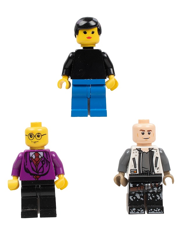 LEGO minifiguuri, 3 kpl - Lasten lelut - 10105428438 - 0