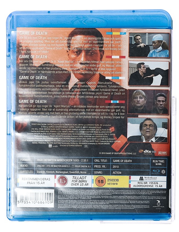 Game of Death - Blu-ray - Blu-ray-levyt - 10105428449 - 1