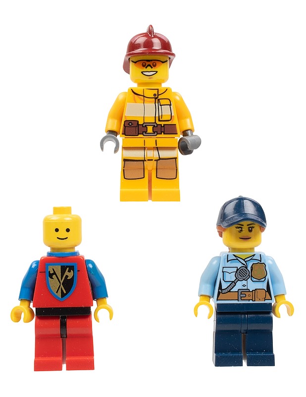 LEGO minifiguuri, 3 kpl - Lasten lelut - 10105428463 - 0
