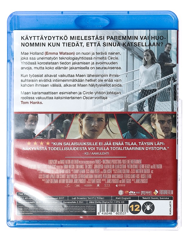 The Circle - Blu-ray - Blu-ray-levyt - 10105428492 - 1