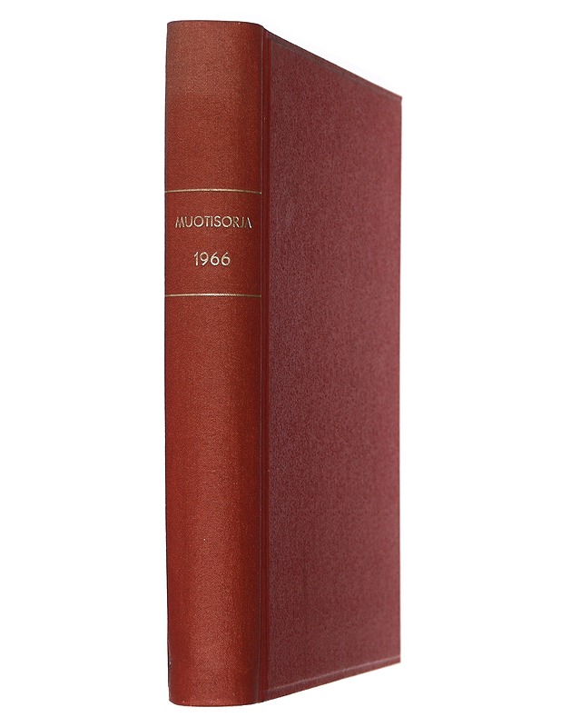 Muotisorja-lehden vuosikerta 1966 (1-6). Nidottu. - Harrastekirjat - 10105428501 - 1