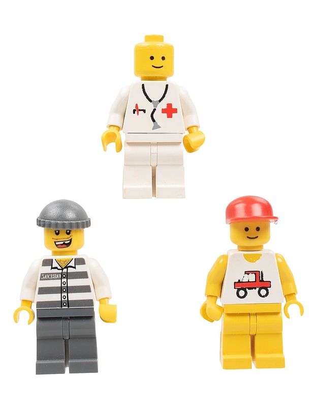 LEGO minifiguuri, 3 kpl - Lasten lelut - 10105428523 - 0