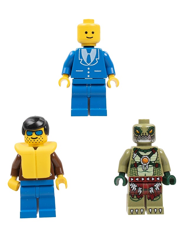 LEGO minifiguuri, 3 kpl - Lasten lelut - 10105428545 - 0