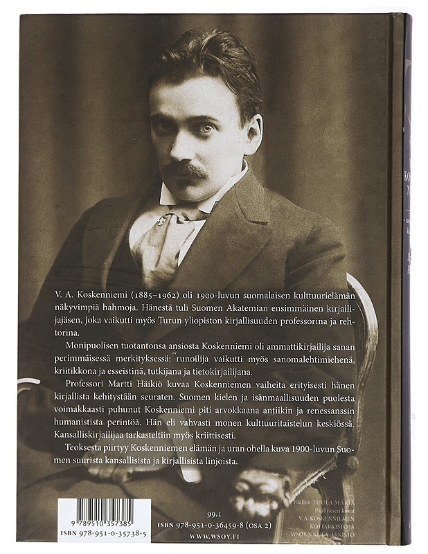 V. A. Koskenniemi : suomalainen klassikko - Martti Häikiö - Elämäkerrat ja muistelmat - 10105428553 - 1