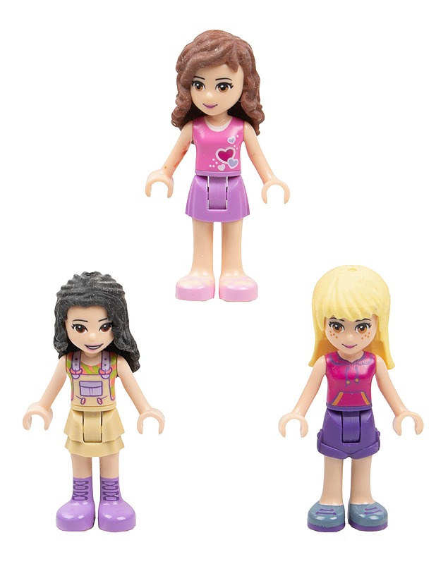 LEGO Friends minifiguuri, 3 kpl - Lasten lelut - 10105428558 - 0
