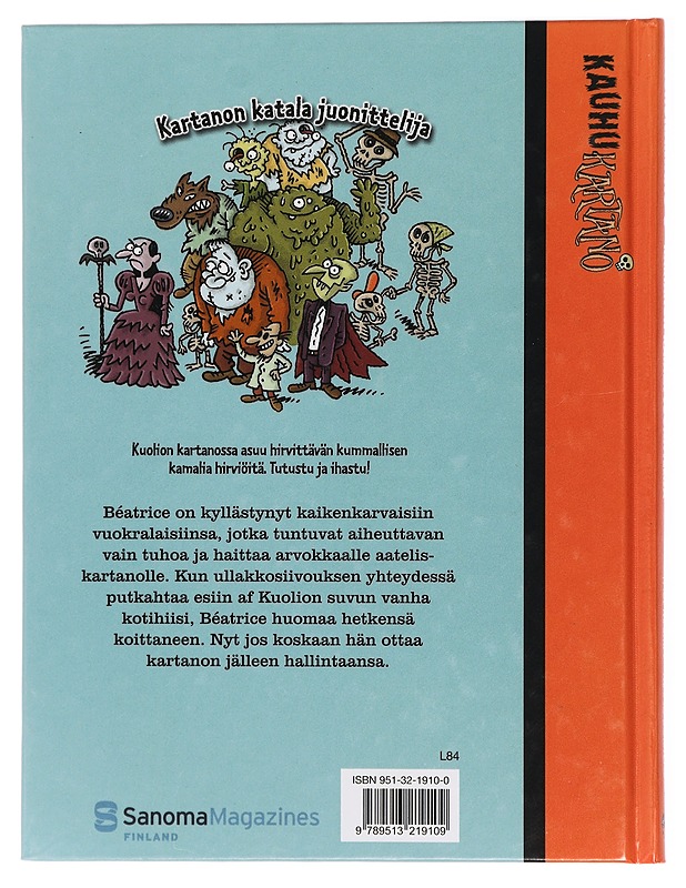 Kartanon katala juonittelija - Martin, Paul - Lastenkirjat - 10105428570 - 1