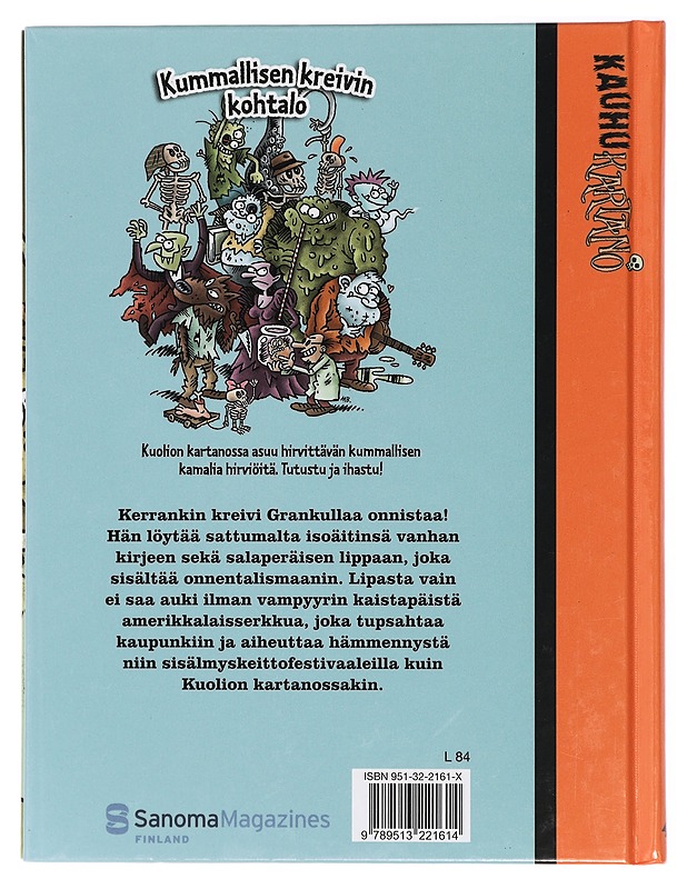 Kummallisen kreivin kohtalo - Martin, Paul - Lastenkirjat - 10105428572 - 1