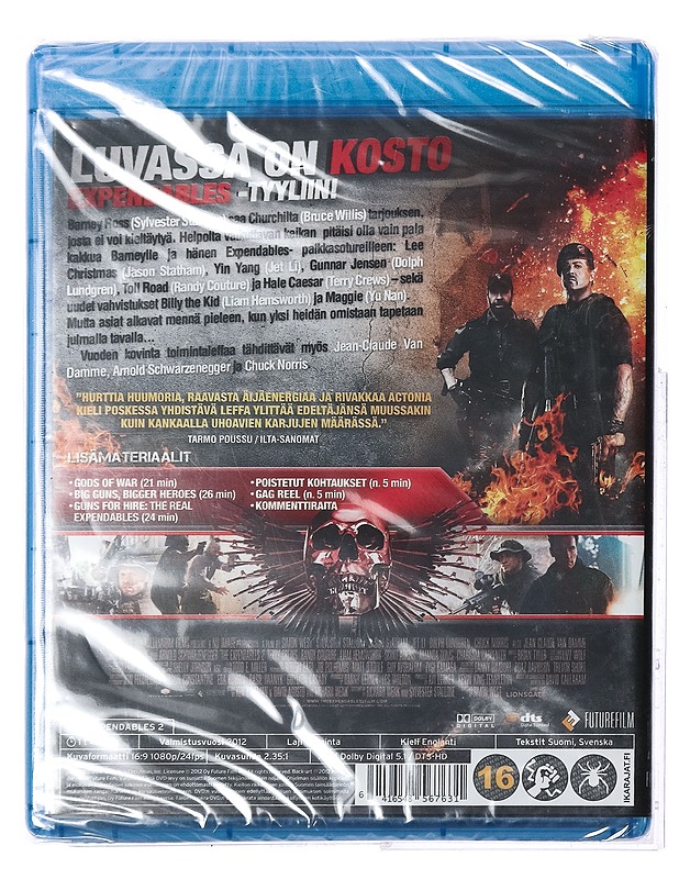 Expendables 2 - Blu-ray - Blu-ray-levyt - 10105428574 - 1