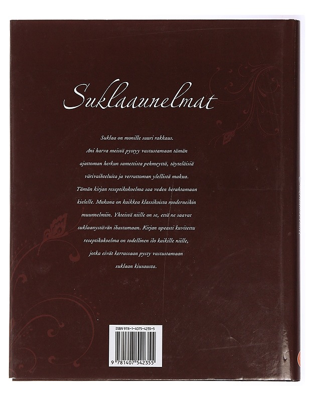 Suklaaunelmat : nautinnollisia suklaareseptejä kaikille suklaanystäville - Cooper, Mike - Ruokakirjat - 10105428607 - 1