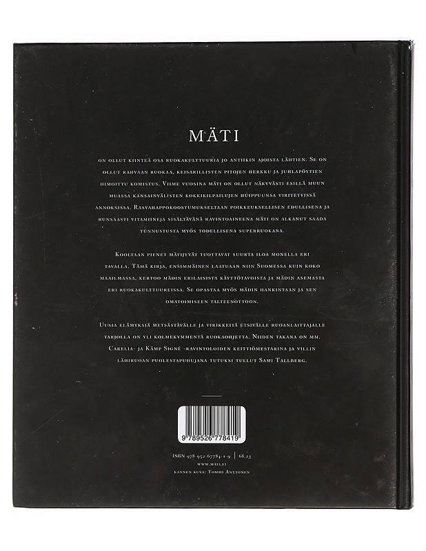 Mäti : helmiä lautasella - Tarmio, Janne - Historiakirjat - 10105428609 - 1