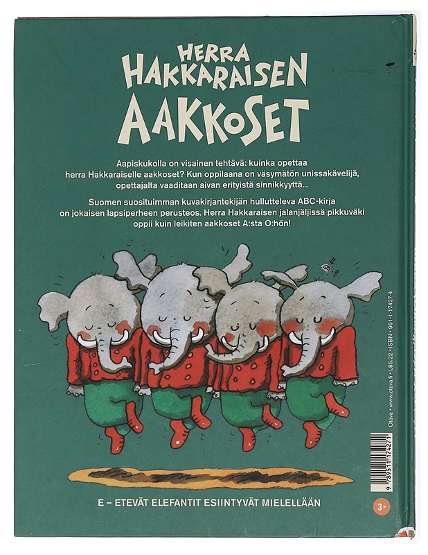 Herra Hakkaraisen aakkoset - Kunnas, Mauri - Lastenkirjat - 10105428643 - 1