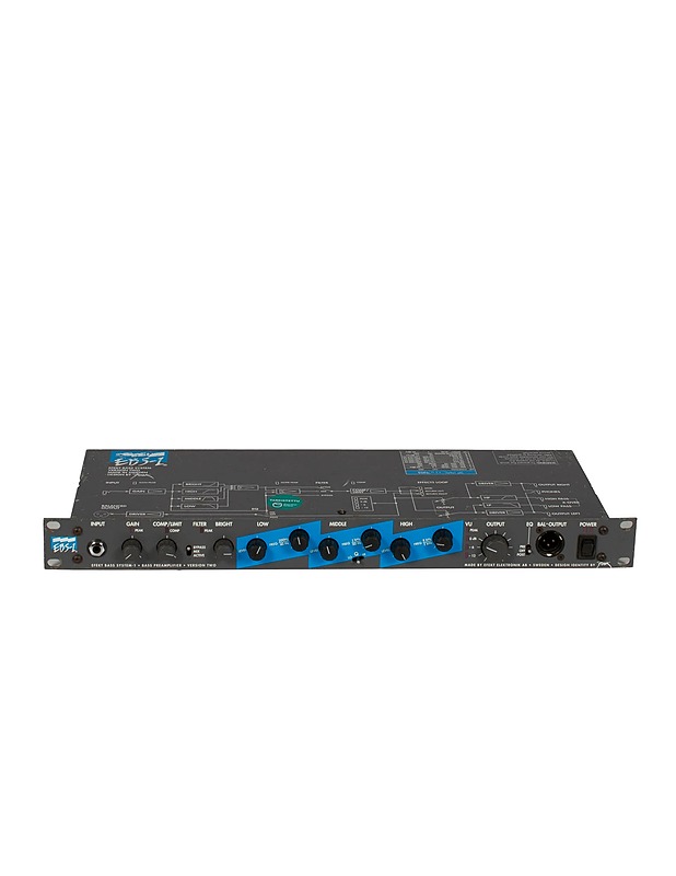 EFEKT ELEKTRONIK EBS-1 basson esivahvistin - Vahvistimet ja soitintarvikkeet - 10105428656 - 0