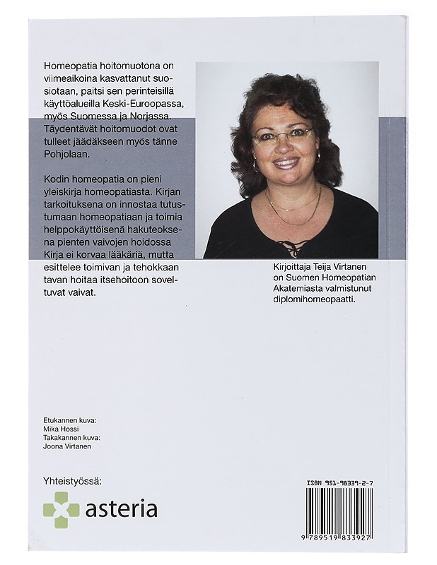 Kodin homeopatiaa - Teija Virtanen - Tietokirjat ja oppaat - 10105428670 - 1