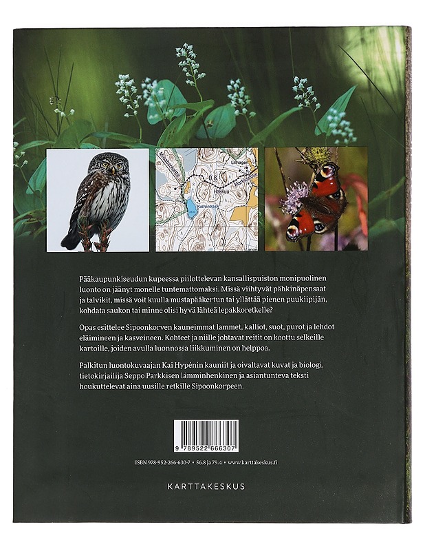 Sipoonkorpi : luontokohdeopas - Parkkinen, Seppo - Tietokirjat ja oppaat - 10105428676 - 1