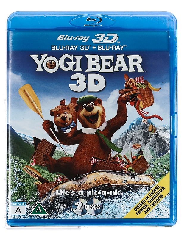 Yogi Bear 3D - Blu-Ray - Blu-ray-levyt - 10105428685 - 0