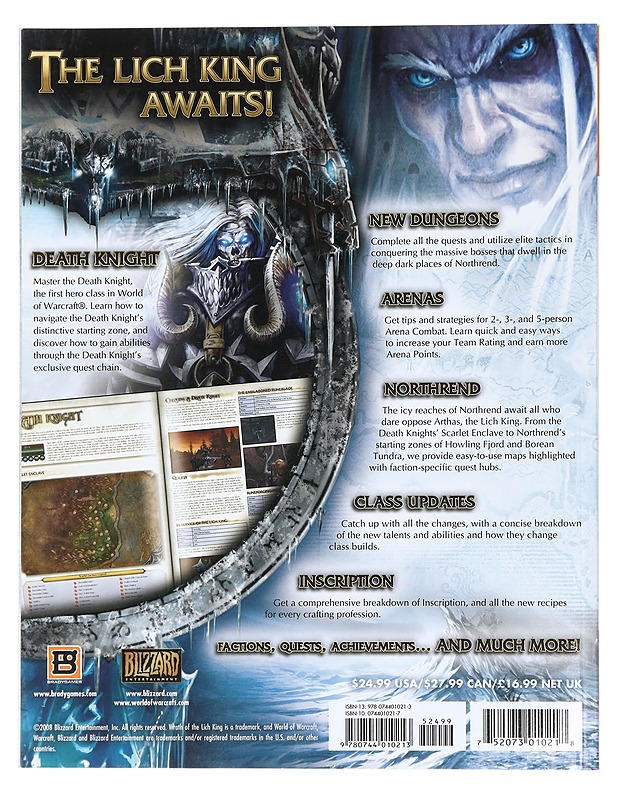 World of Warcraft: Wrath of the Lich King - BradyGames - Tietokirjat ja oppaat - 10105428688 - 1