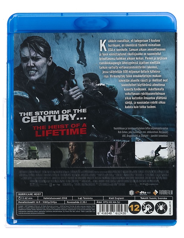 The Hurricane Heist - Blu-ray - Blu-ray-levyt - 10105428696 - 1