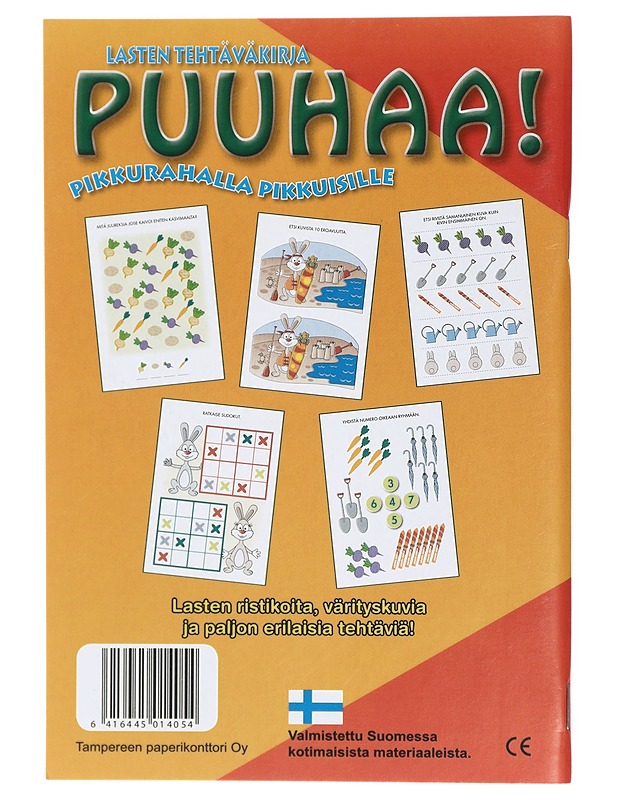 Puuhaa! Lasten tehtäväkirja - Lastenkirjat - 10105428700 - 1