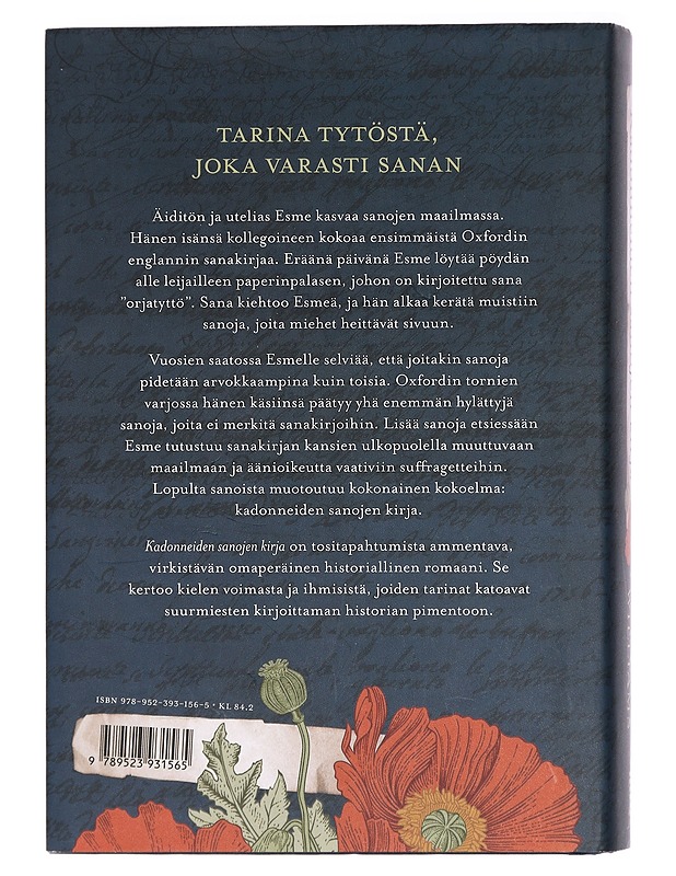 Kadonneiden sanojen kirja - Williams, Pip - Romaanit ja novellit - 10105428816 - 1