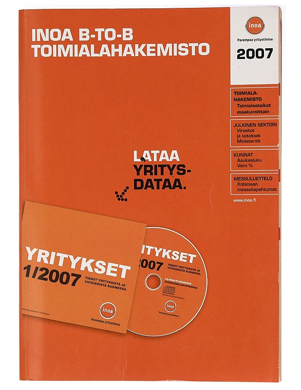 INOA B-TO-B TOIMIALAHAKEMISTO 2007 - Tietokirjat ja oppaat - 10105428847 - 0