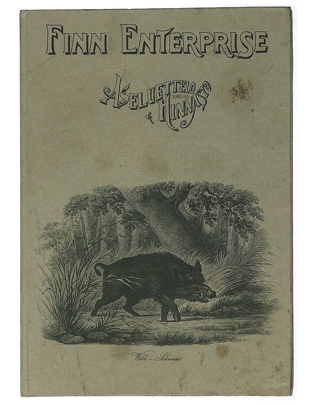 Finn Enterprise Aseluettelo & Hinnasto 1992-1993 - Finn Enterprise  - Tietokirjat ja oppaat - 10105428858 - 0